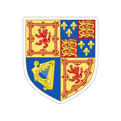 Royal Arms of the Kingdom of Scotland (1603-1707) STICKER Vinyl Die-Cut Decal 3 Inch - The Sticker Space