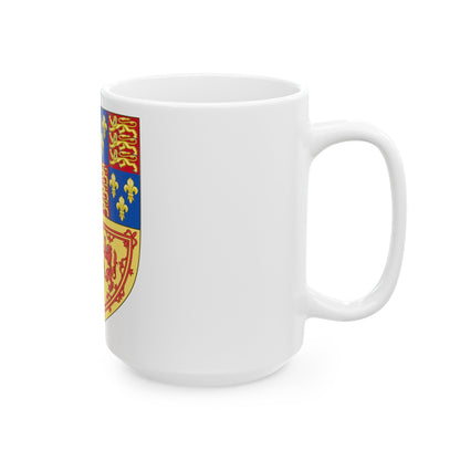 Royal Arms of the Kingdom of Scotland (1603-1707) - White Coffee Mug-The Sticker Space