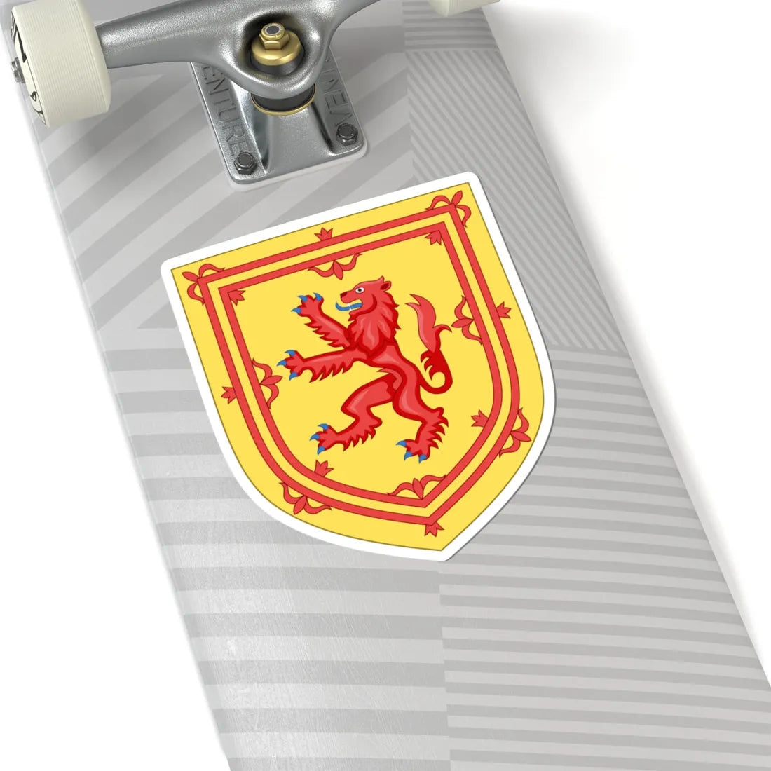 Royal Arms of the Kingdom of Scotland (Scotland) (Coat of Arms) STICKER Vinyl Kiss-Cut Decal - The Sticker Space