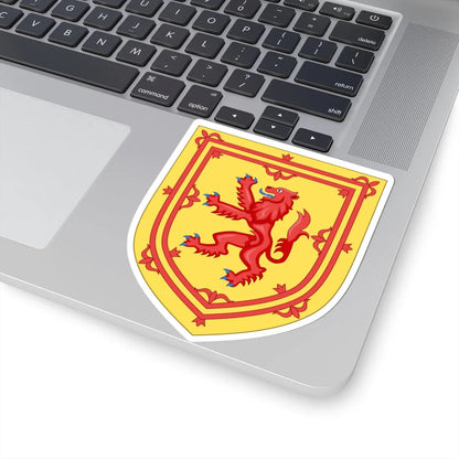 Royal Arms of the Kingdom of Scotland (Scotland) (Coat of Arms) STICKER Vinyl Kiss-Cut Decal - The Sticker Space