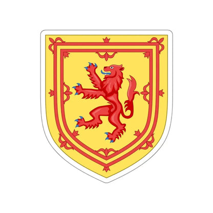 Royal Arms of the Kingdom of Scotland STICKER Vinyl Die-Cut Decal 4 Inch - The Sticker Space