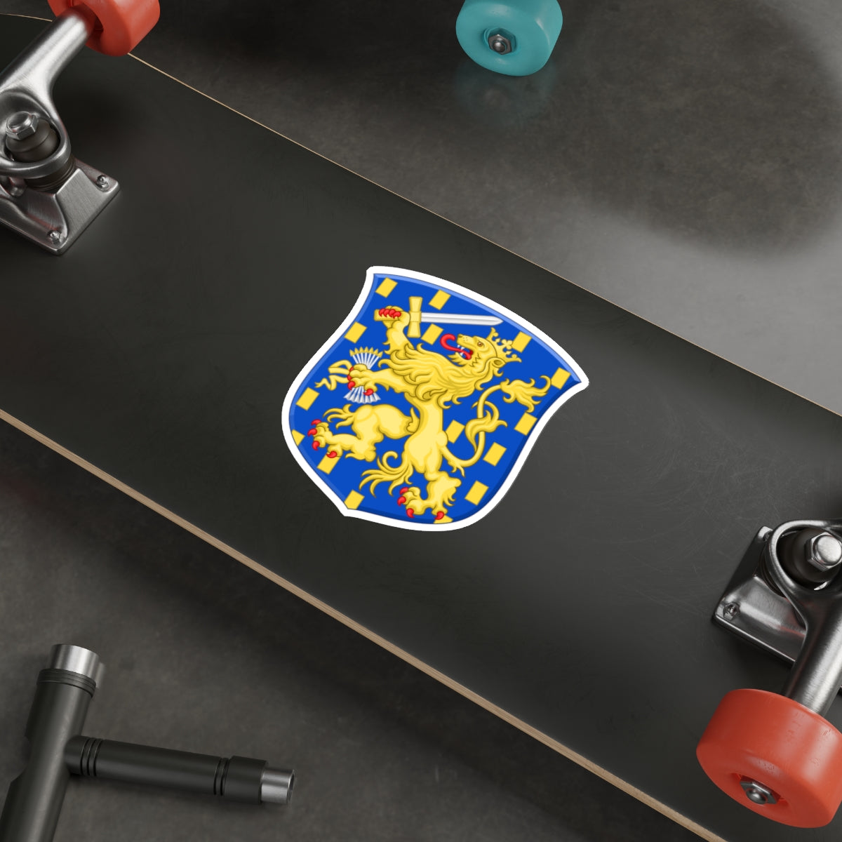 Royal Arms of the Netherlands STICKER Vinyl Die-Cut Decal-The Sticker Space