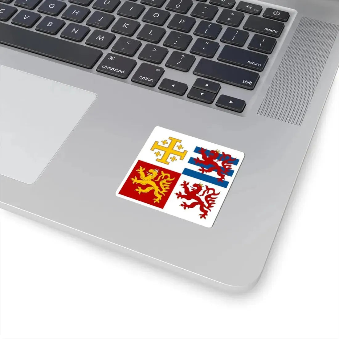 Royal banner of Janus of Cyprus (Cyprus) STICKER Vinyl Kiss-Cut Decal - The Sticker Space
