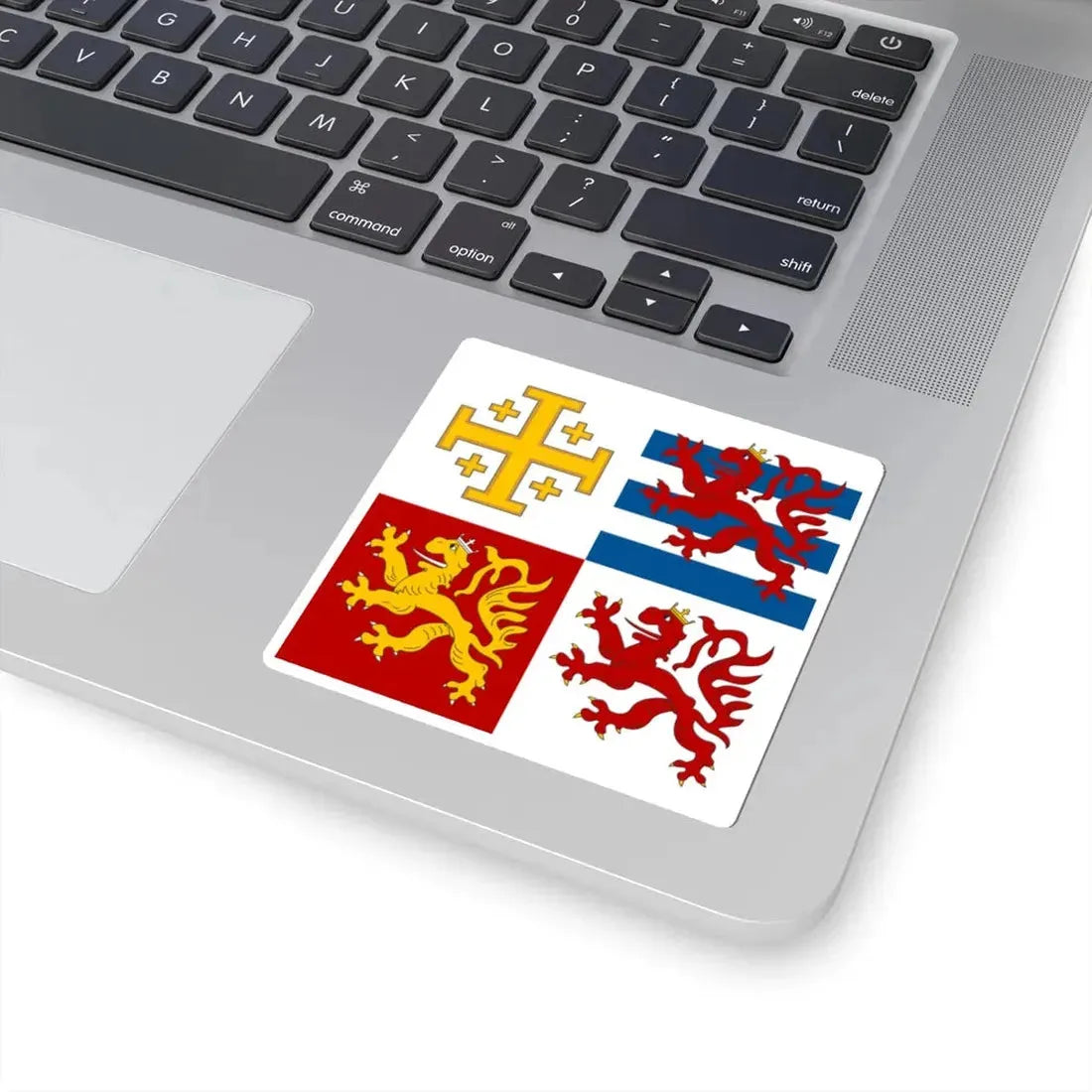 Royal banner of Janus of Cyprus (Cyprus) STICKER Vinyl Kiss-Cut Decal - The Sticker Space