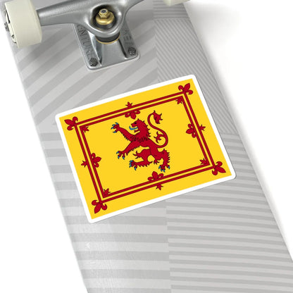 Royal Banner of Scotland 4-5 (Scotland) STICKER Vinyl Kiss-Cut Decal - The Sticker Space