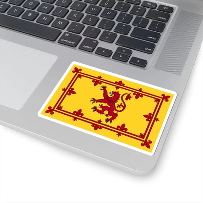 Royal Banner of Scotland (Scotland) STICKER Vinyl Kiss-Cut Decal - The Sticker Space
