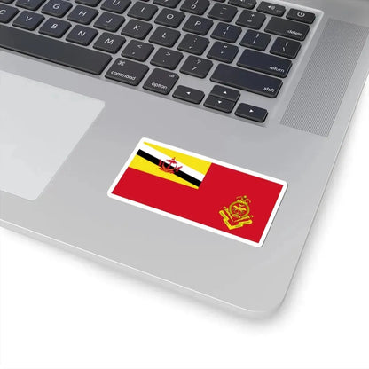 Royal Brunei Land Force RBLF - Tentera Darat Diraja Brunei TDDB ensign (Brunei) STICKER Vinyl Kiss-Cut Decal - The Sticker Space