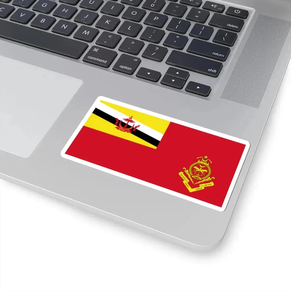 Royal Brunei Land Force RBLF - Tentera Darat Diraja Brunei TDDB ensign (Brunei) STICKER Vinyl Kiss-Cut Decal - The Sticker Space