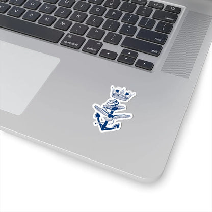 Royal Canadian Navy badge (Canada) (Coat of Arms) STICKER Vinyl Kiss-Cut Decal - The Sticker Space