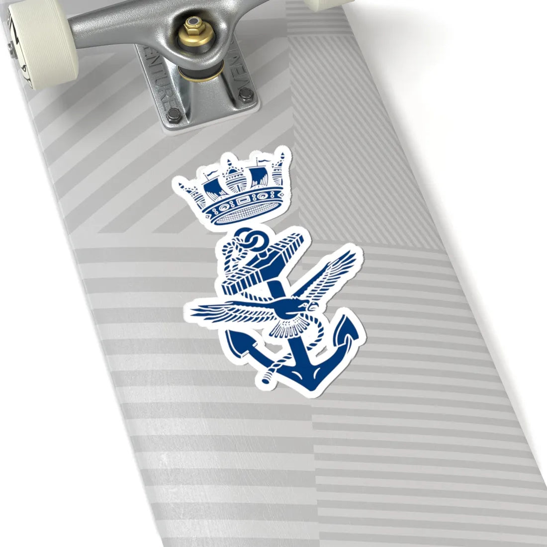 Royal Canadian Navy badge (Canada) (Coat of Arms) STICKER Vinyl Kiss-Cut Decal - The Sticker Space