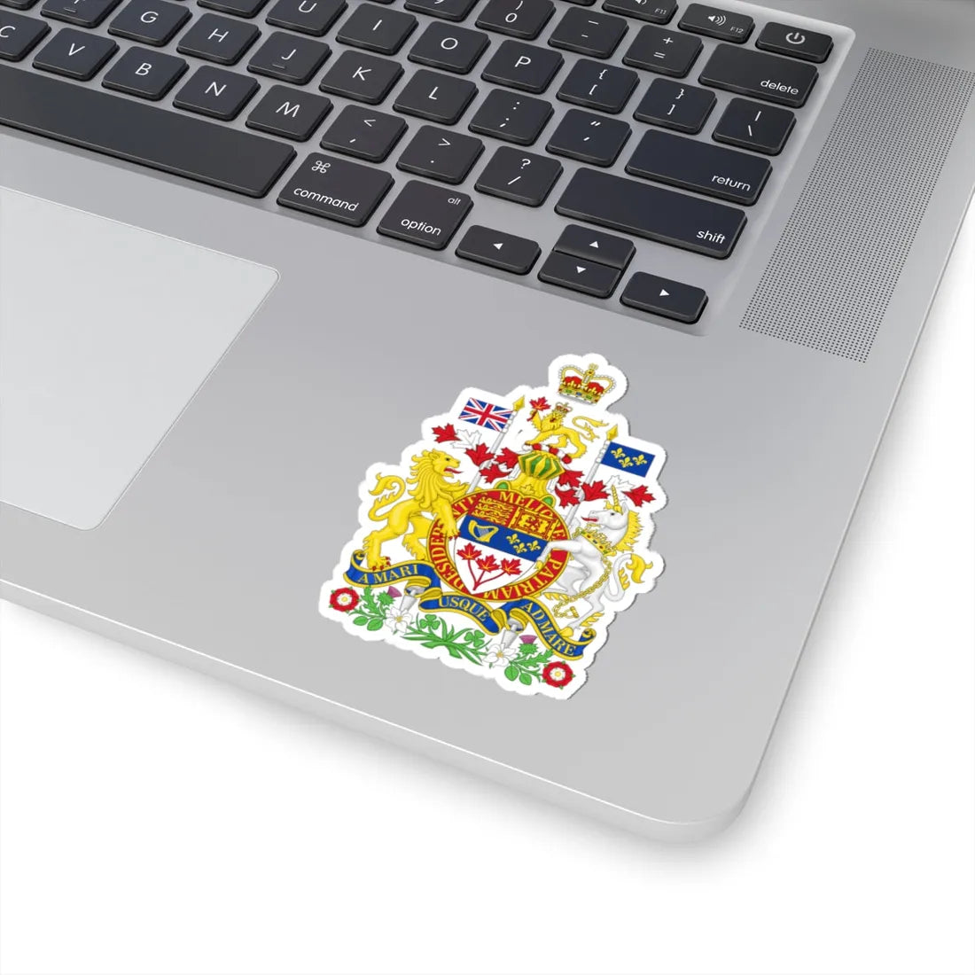 Royal Coat of arms of Canada (Canada) (Coat of Arms) STICKER Vinyl Kiss-Cut Decal - The Sticker Space