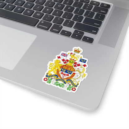 Royal Coat of arms of Canada (Canada) (Coat of Arms) STICKER Vinyl Kiss-Cut Decal - The Sticker Space