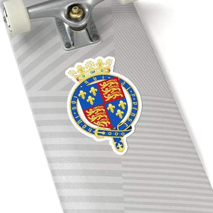 Royal Coat of Arms of England 1399-1603 (England) (Coat of Arms) STICKER Vinyl Kiss-Cut Decal - The Sticker Space