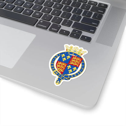 Royal Coat of Arms of England 1399-1603 (England) (Coat of Arms) STICKER Vinyl Kiss-Cut Decal - The Sticker Space