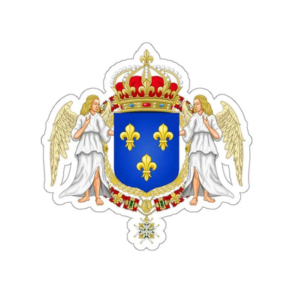 Royal Coat of Arms of France STICKER Vinyl Die-Cut Decal 3 Inch - The Sticker Space