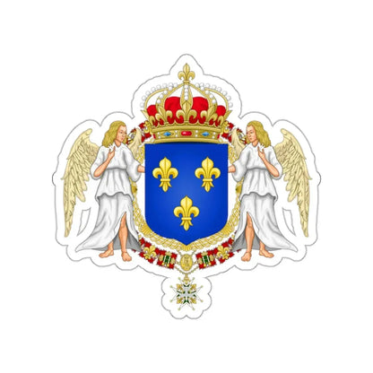 Royal Coat of Arms of France STICKER Vinyl Die-Cut Decal - The Sticker Space