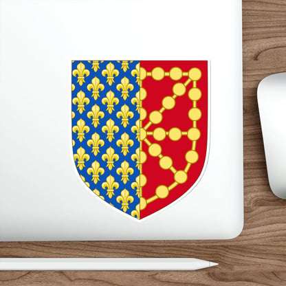 Royal Coat of Arms of Navarre (1285-1328) STICKER Vinyl Die-Cut Decal-The Sticker Space