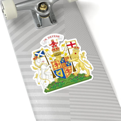 Royal Coat of arms of Scotland 1603-1651 (Scotland) (Coat of Arms) STICKER Vinyl Kiss-Cut Decal - The Sticker Space