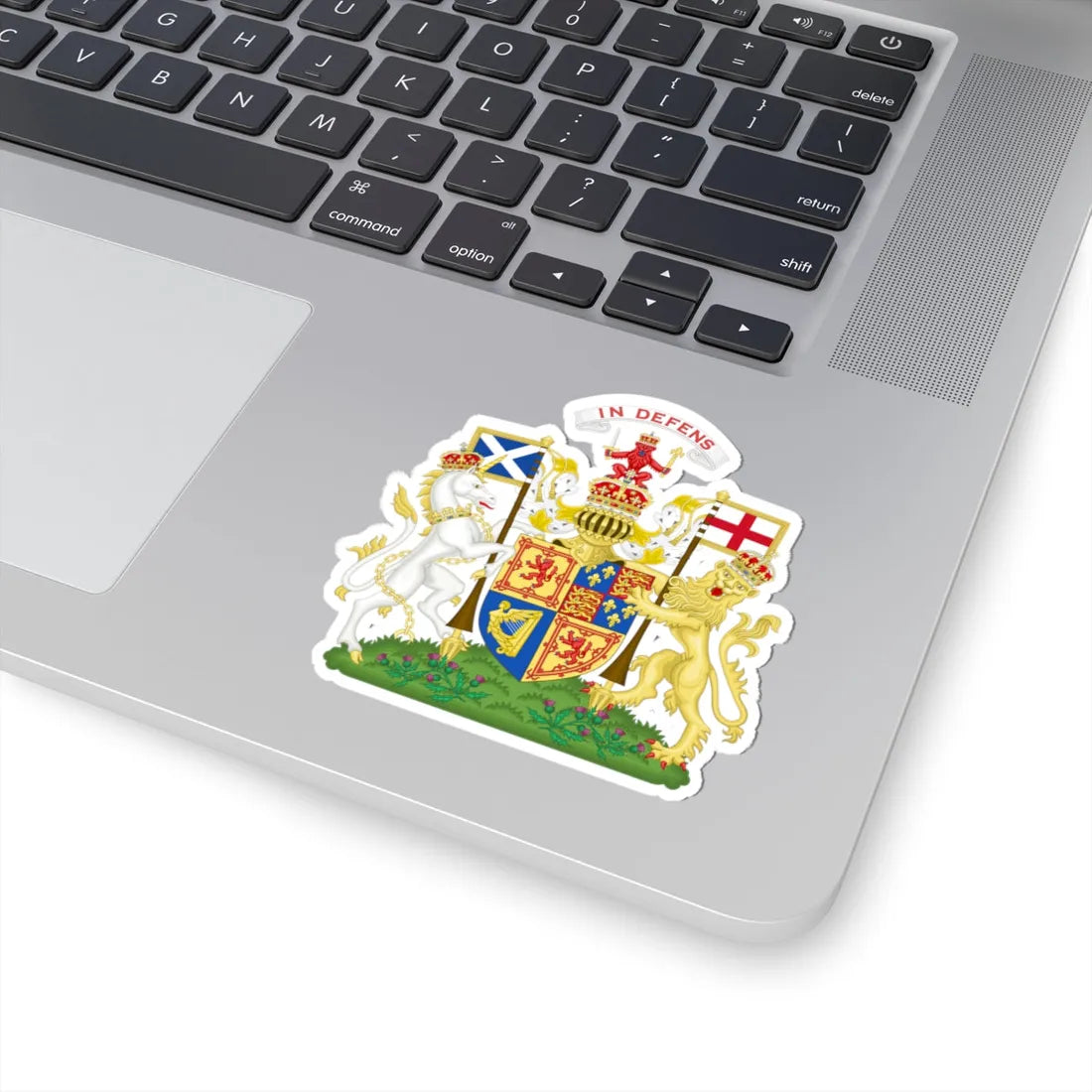 Royal Coat of arms of Scotland 1603-1651 (Scotland) (Coat of Arms) STICKER Vinyl Kiss-Cut Decal - The Sticker Space