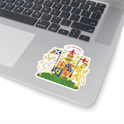 Royal Coat of arms of Scotland 1603-1651 (Scotland) (Coat of Arms) STICKER Vinyl Kiss-Cut Decal - The Sticker Space