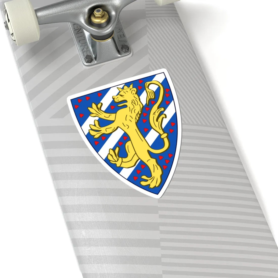 Royal coat of arms of Sweden 14th Century (Sweden) (Coat of Arms) STICKER Vinyl Kiss-Cut Decal - The Sticker Space