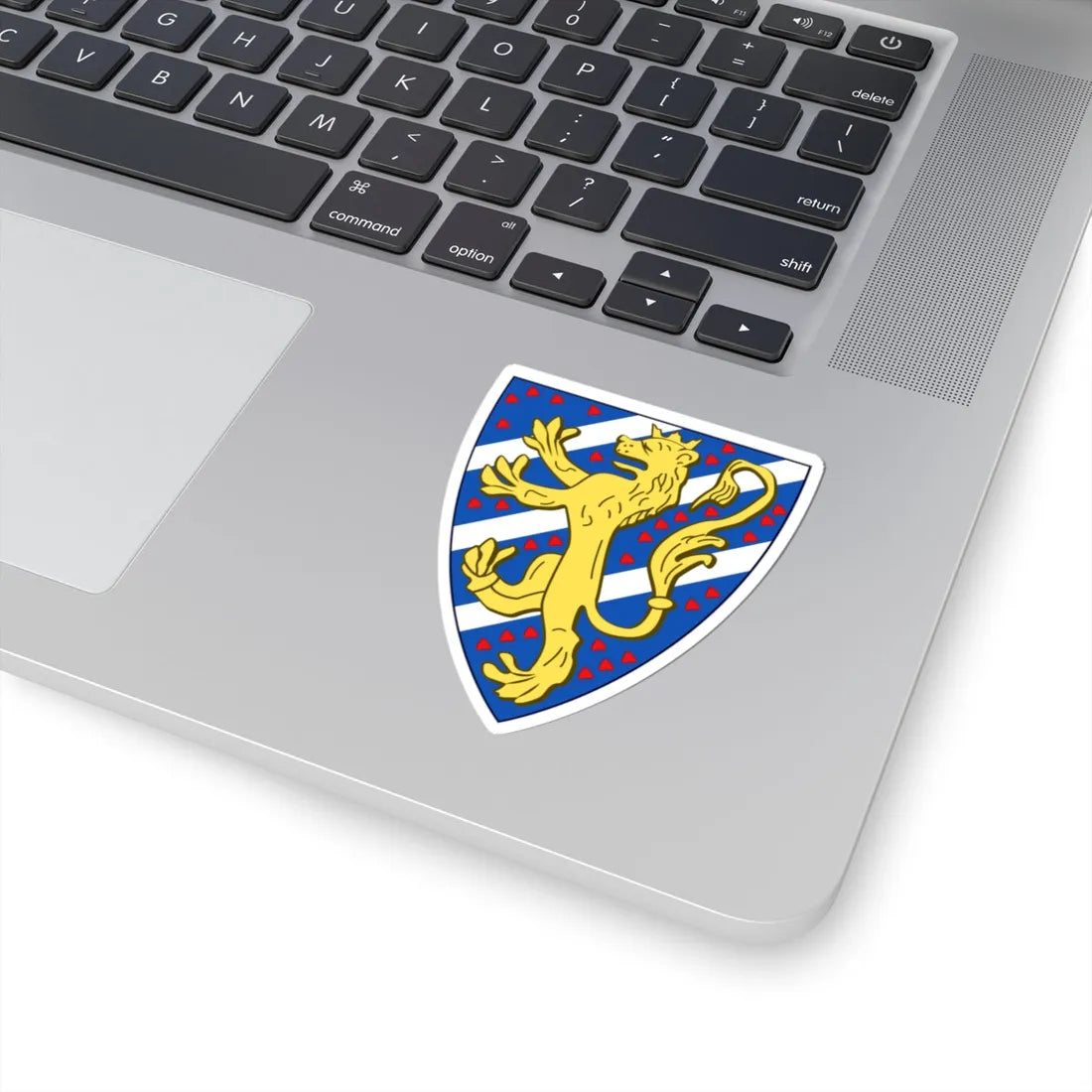 Royal coat of arms of Sweden 14th Century (Sweden) (Coat of Arms) STICKER Vinyl Kiss-Cut Decal - The Sticker Space