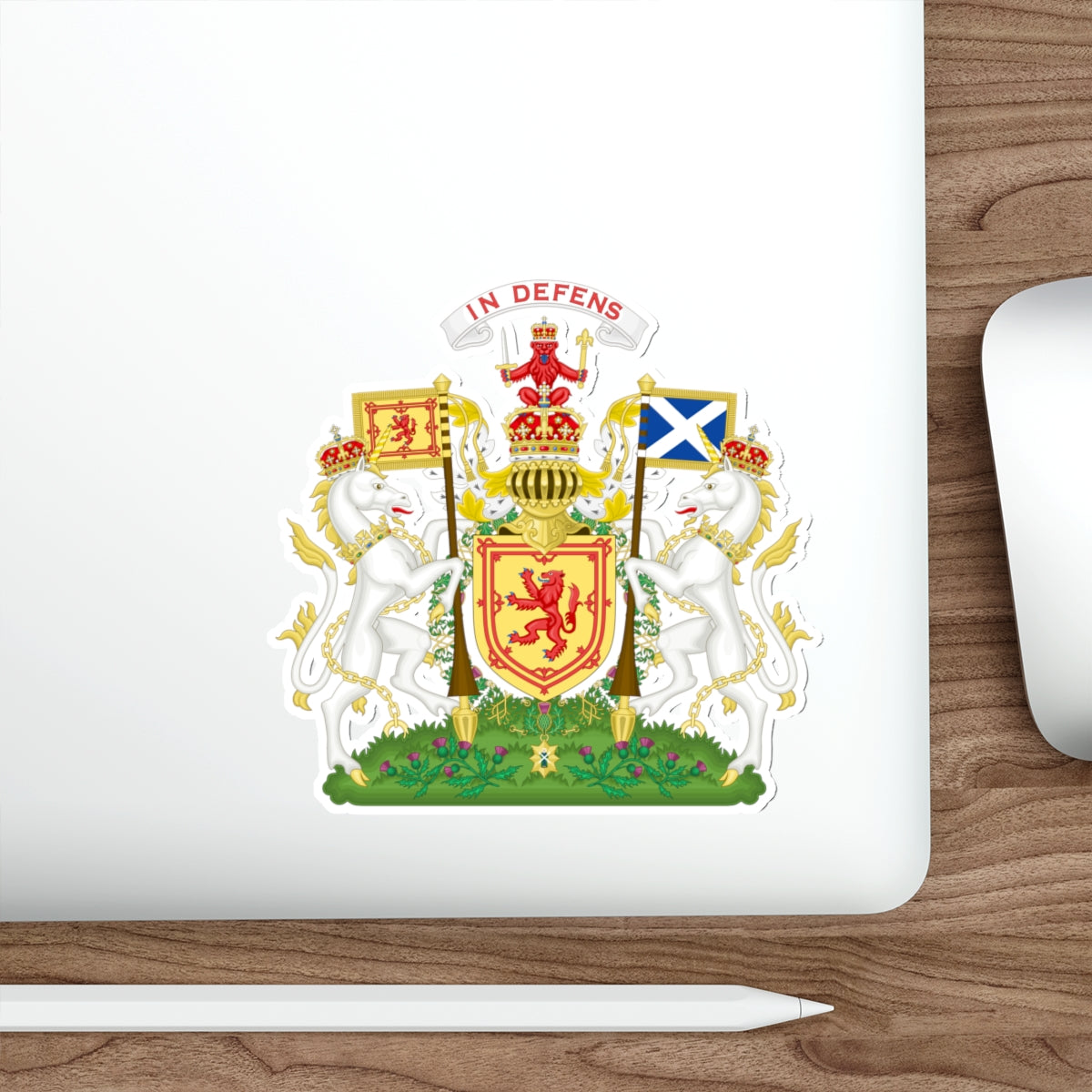 Royal Coat of Arms of the Kingdom of Scotland 2 STICKER Vinyl Die-Cut Decal-The Sticker Space