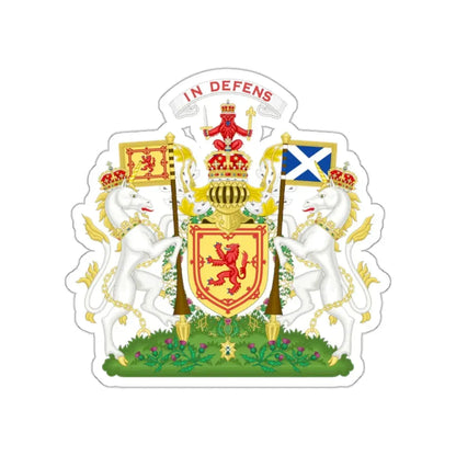 Royal Coat of Arms of the Kingdom of Scotland 2 STICKER Vinyl Die-Cut Decal - The Sticker Space