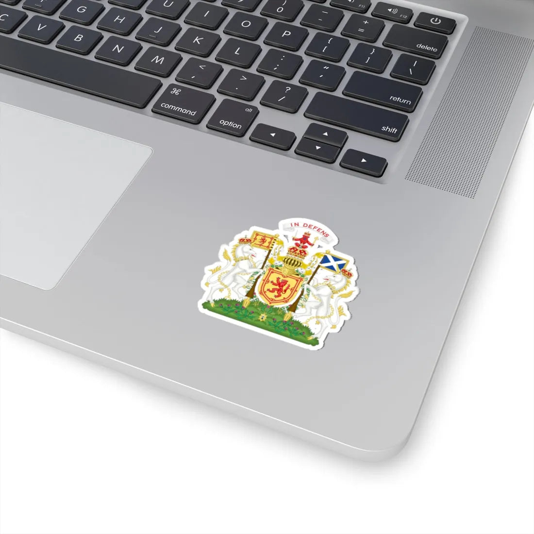 Royal Coat of Arms of the Kingdom of Scotland (Scotland) (Coat of Arms) STICKER Vinyl Kiss-Cut Decal - The Sticker Space