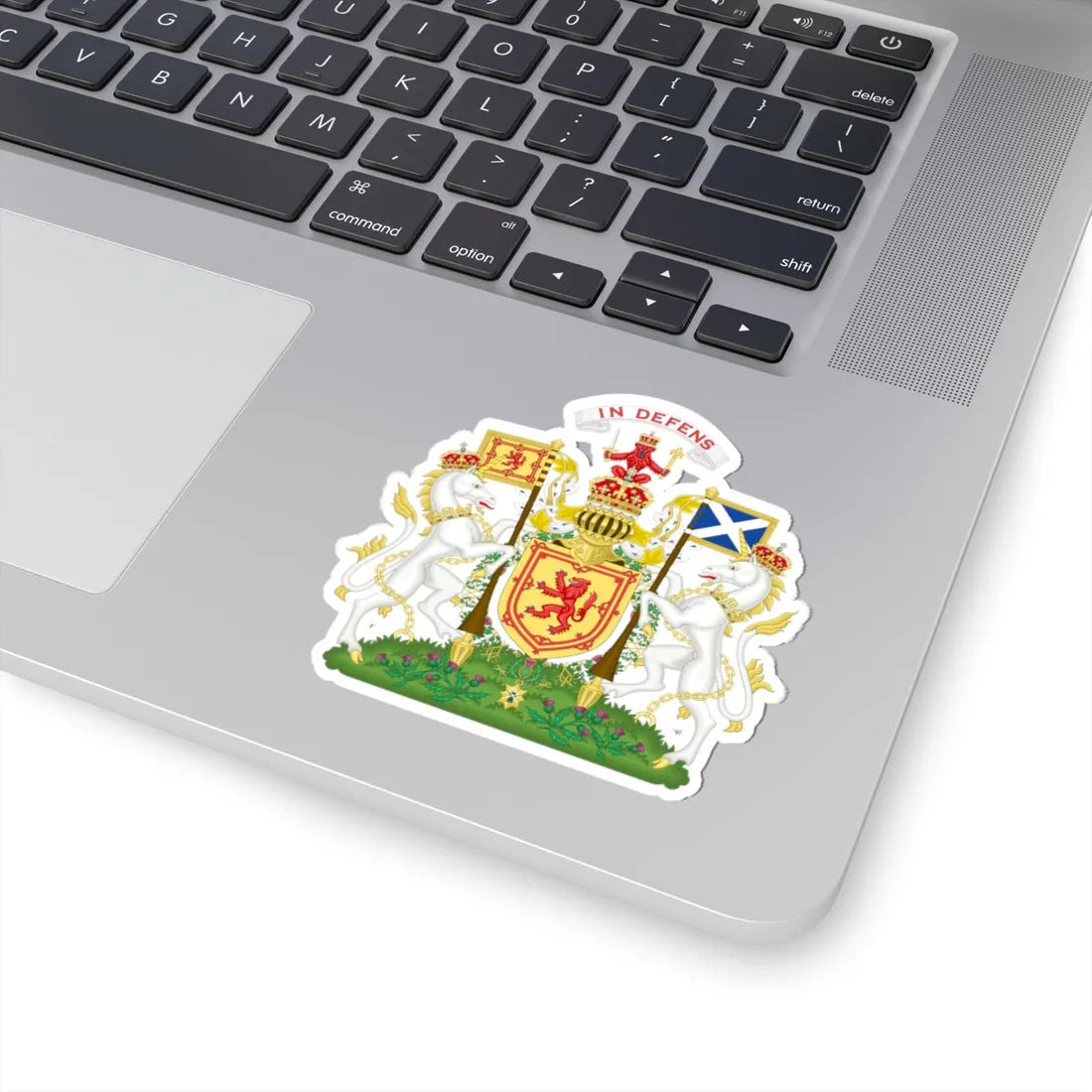 Royal Coat of Arms of the Kingdom of Scotland (Scotland) (Coat of Arms) STICKER Vinyl Kiss-Cut Decal - The Sticker Space
