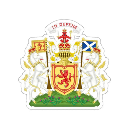 Royal Coat of Arms of the Kingdom of Scotland STICKER Vinyl Die-Cut Decal 2 Inch - The Sticker Space