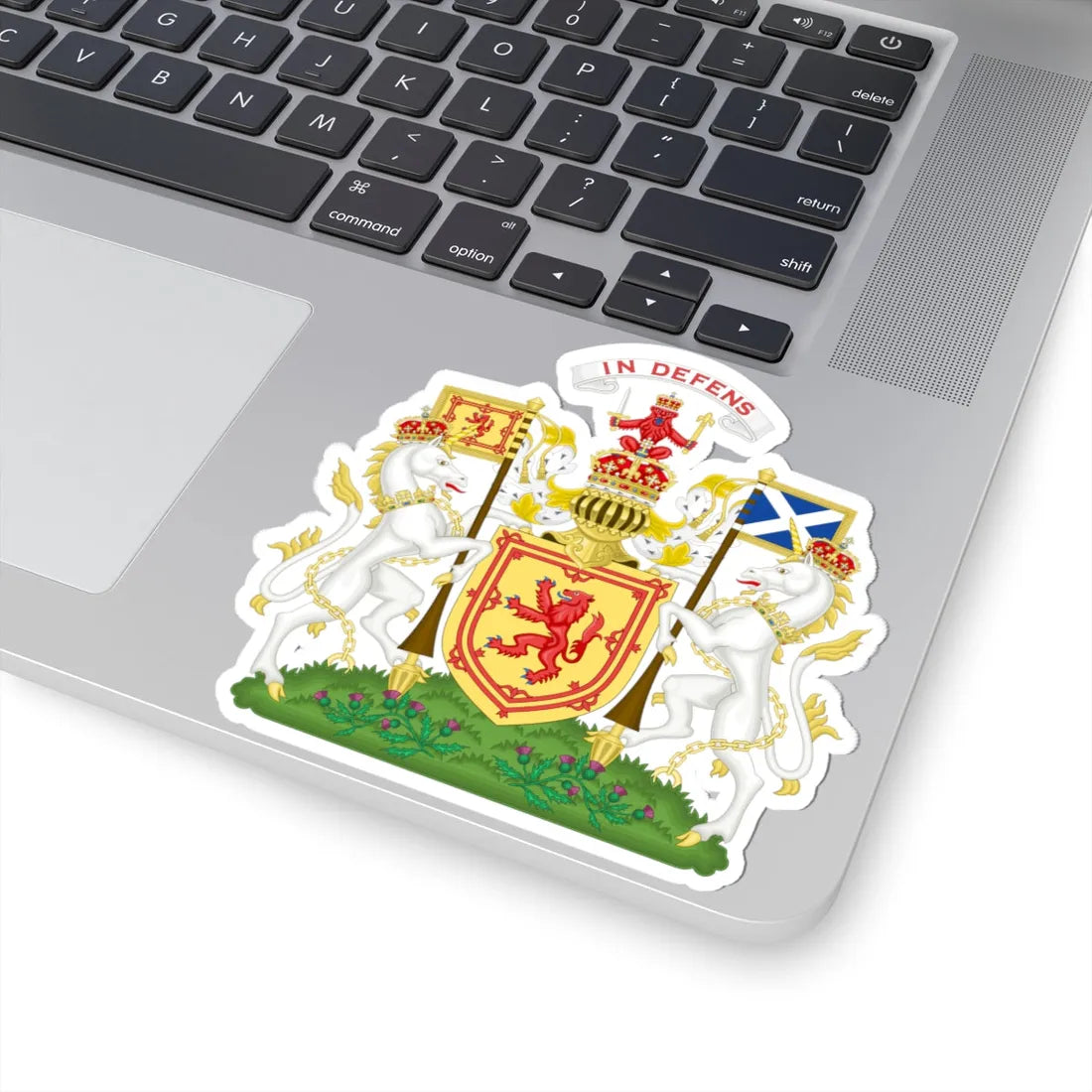 Royal Coat of Arms of the Kingdom of Scotland Variant 1 (Scotland) (Coat of Arms) STICKER Vinyl Kiss-Cut Decal - The Sticker Space