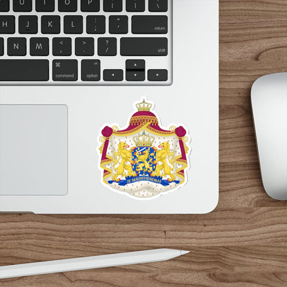 Royal coat of arms of the Netherlands STICKER Vinyl Die-Cut Decal-The Sticker Space