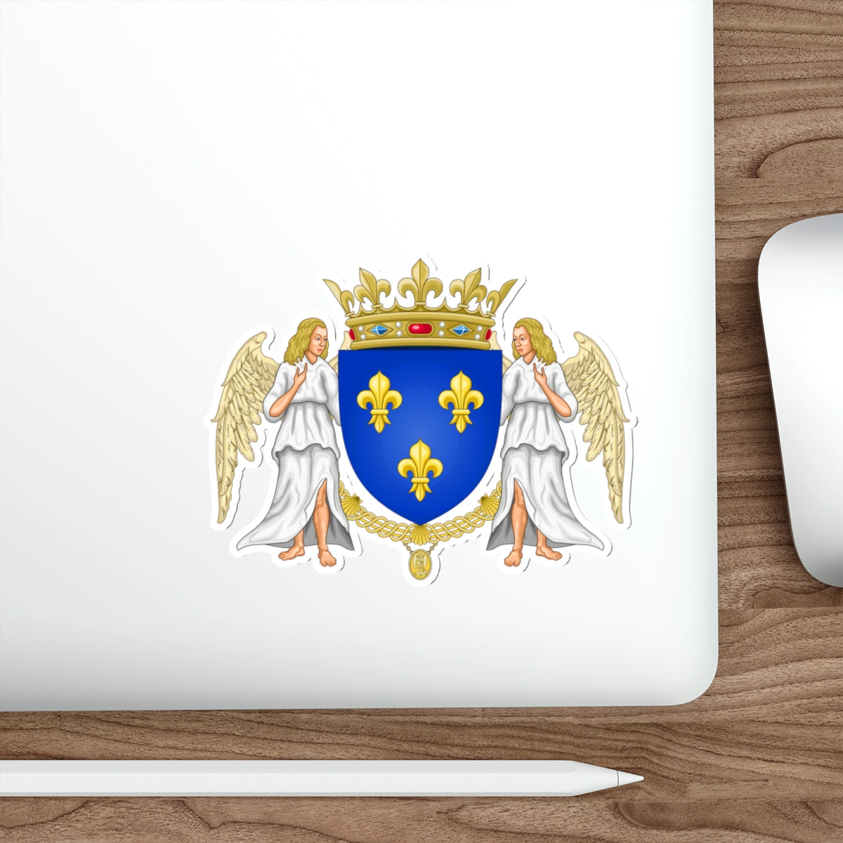 Royal Coat of Arms of Valois France STICKER Vinyl Die-Cut Decal-The Sticker Space