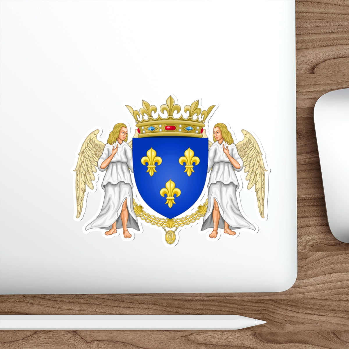 Royal Coat of Arms of Valois France STICKER Vinyl Die-Cut Decal-The Sticker Space