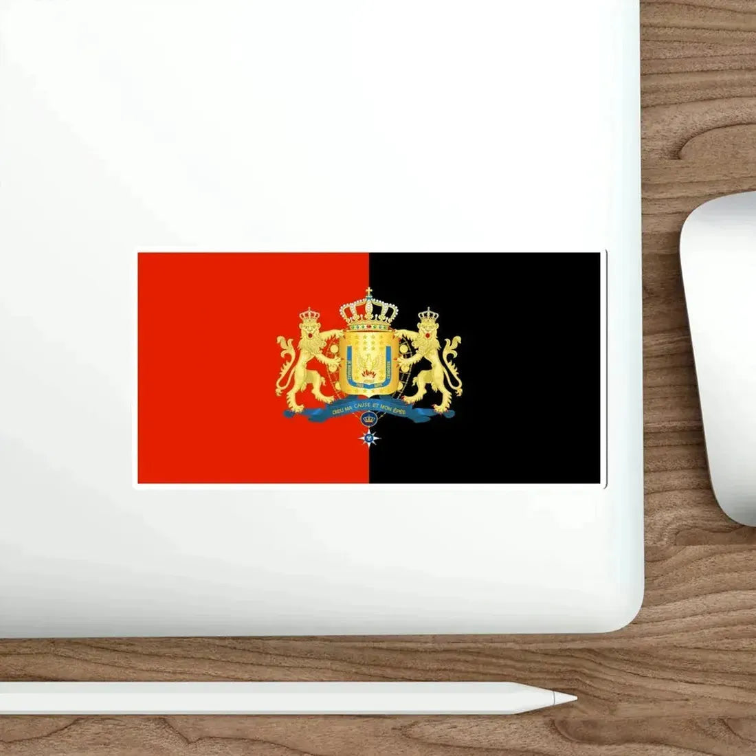Royal Flag of Haiti (1811–1814) STICKER Vinyl Die-Cut Decal - The Sticker Space