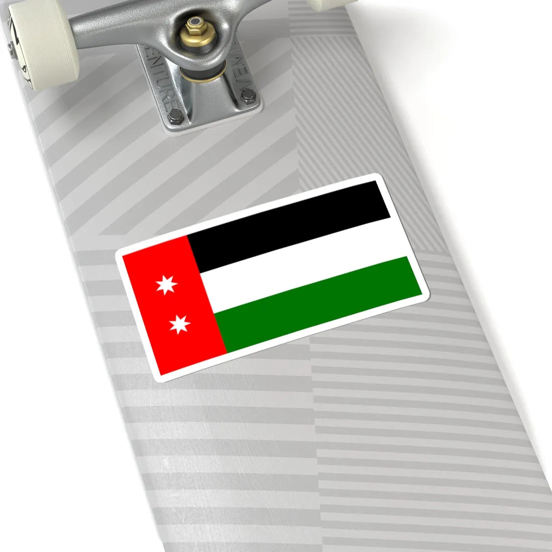 Royal Flag of Iraq 1924-1959 (Iraq) STICKER Vinyl Kiss-Cut Decal - The Sticker Space
