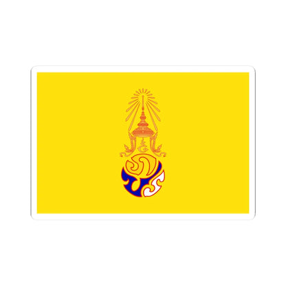 Royal Flag of King Rama IX (Thailand) STICKER Vinyl Kiss-Cut Decal 2 Inch White - The Sticker Space