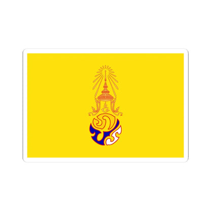 Royal Flag of King Rama IX (Thailand) STICKER Vinyl Kiss-Cut Decal 3 Inch White - The Sticker Space