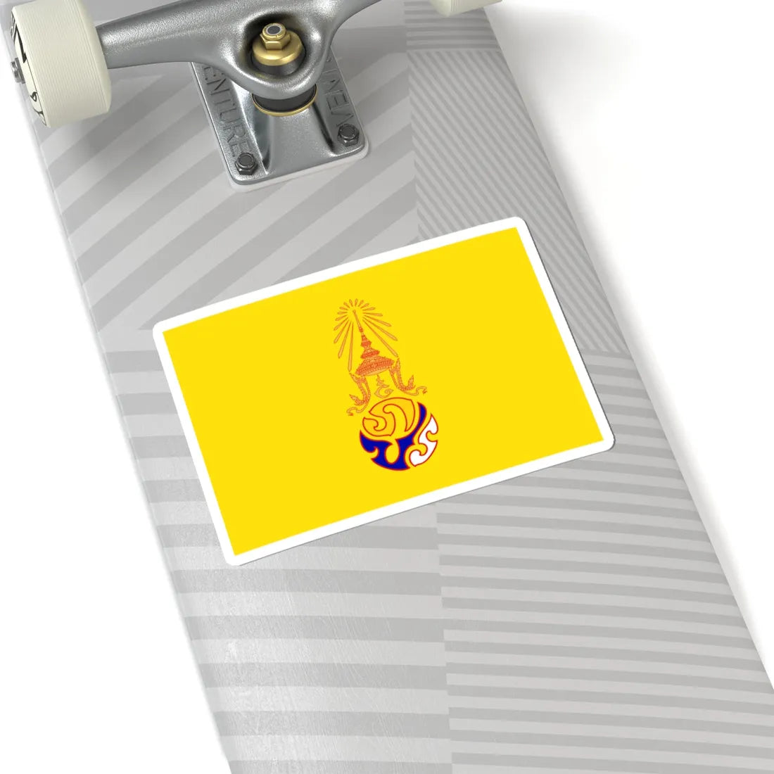 Royal Flag of King Rama IX (Thailand) STICKER Vinyl Kiss-Cut Decal - The Sticker Space