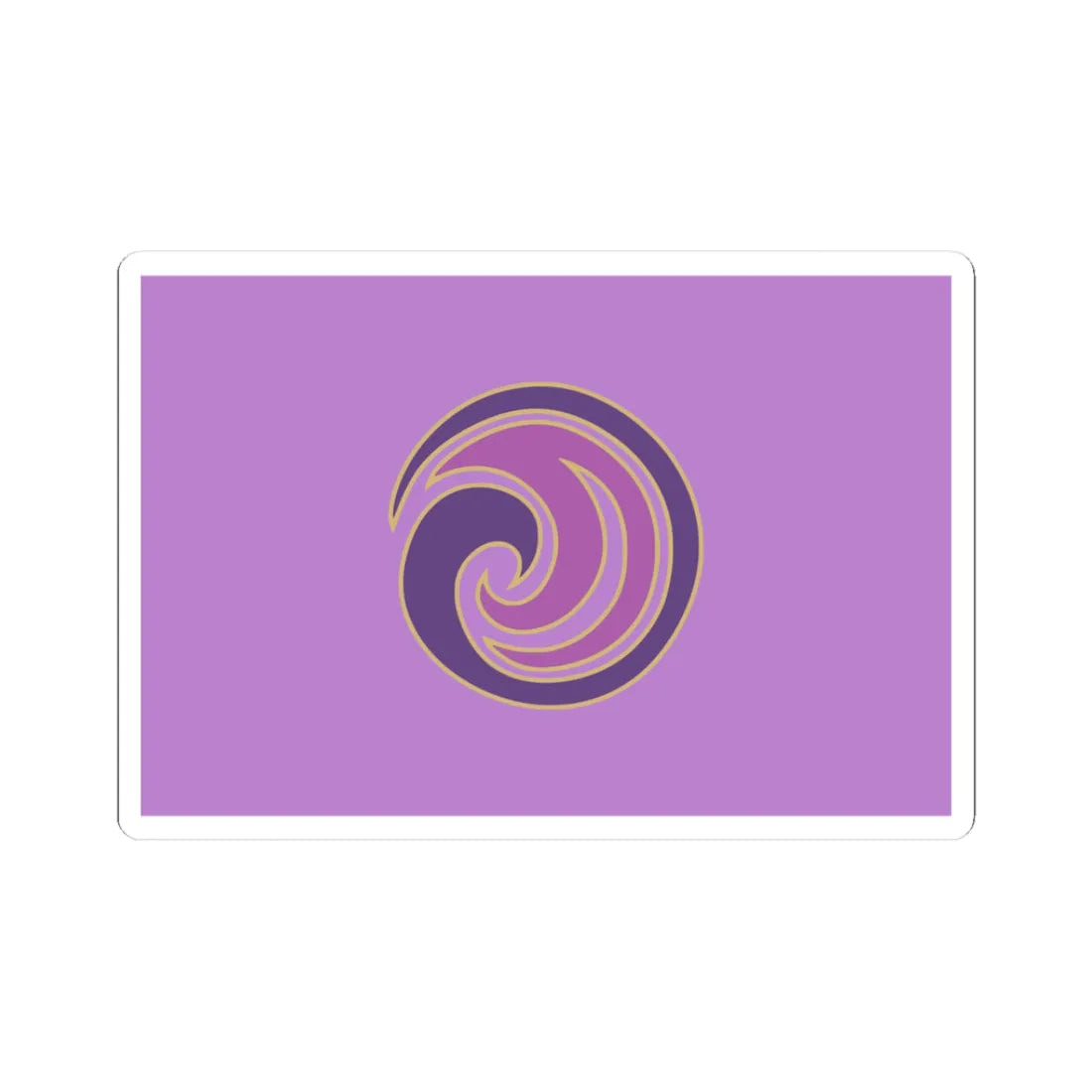 Royal Flag of Princess Aditayadornkitikhun (Thailand) STICKER Vinyl Kiss-Cut Decal 3 Inch White - The Sticker Space