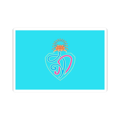 Royal Flag of Princess Siribhachudhabhorn (Thailand) STICKER Vinyl Kiss-Cut Decal 2 Inch White - The Sticker Space