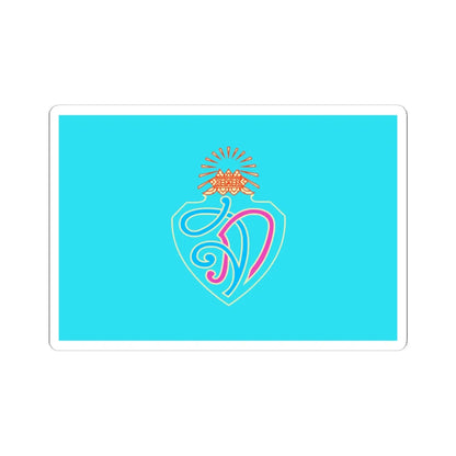 Royal Flag of Princess Siribhachudhabhorn (Thailand) STICKER Vinyl Kiss-Cut Decal 6 Inch White - The Sticker Space