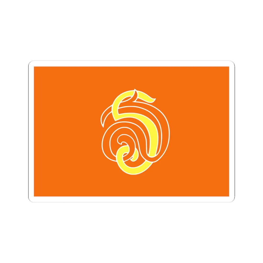 Royal Flag of Princess Sirivannavari Nariratana (Thailand) STICKER Vinyl Kiss-Cut Decal 4 Inch White - The Sticker Space