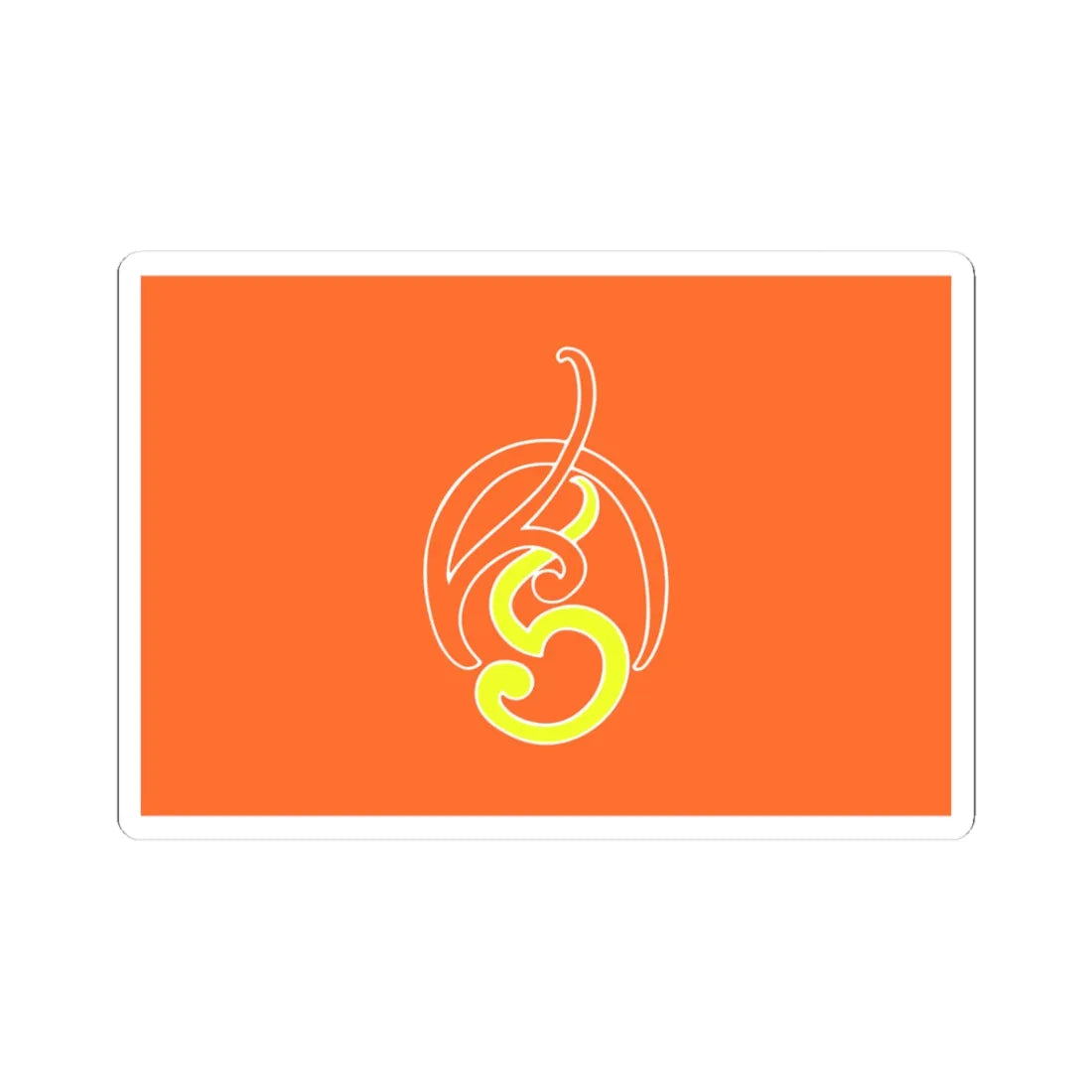 Royal Flag of Princess Srirasmi (Thailand) STICKER Vinyl Kiss-Cut Decal 3 Inch White - The Sticker Space