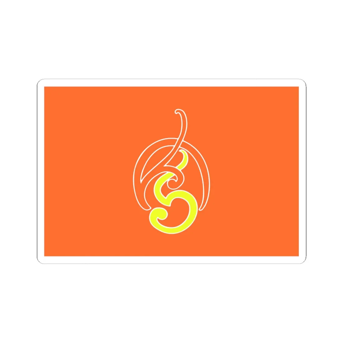 Royal Flag of Princess Srirasmi (Thailand) STICKER Vinyl Kiss-Cut Decal 6 Inch White - The Sticker Space