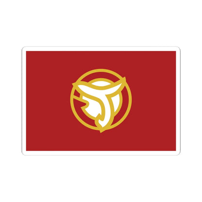 Royal Flag of Princess Ubolratana Rajakanya (Thailand) STICKER Vinyl Kiss-Cut Decal 6 Inch White - The Sticker Space