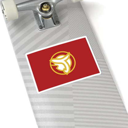 Royal Flag of Princess Ubolratana Rajakanya (Thailand) STICKER Vinyl Kiss-Cut Decal - The Sticker Space