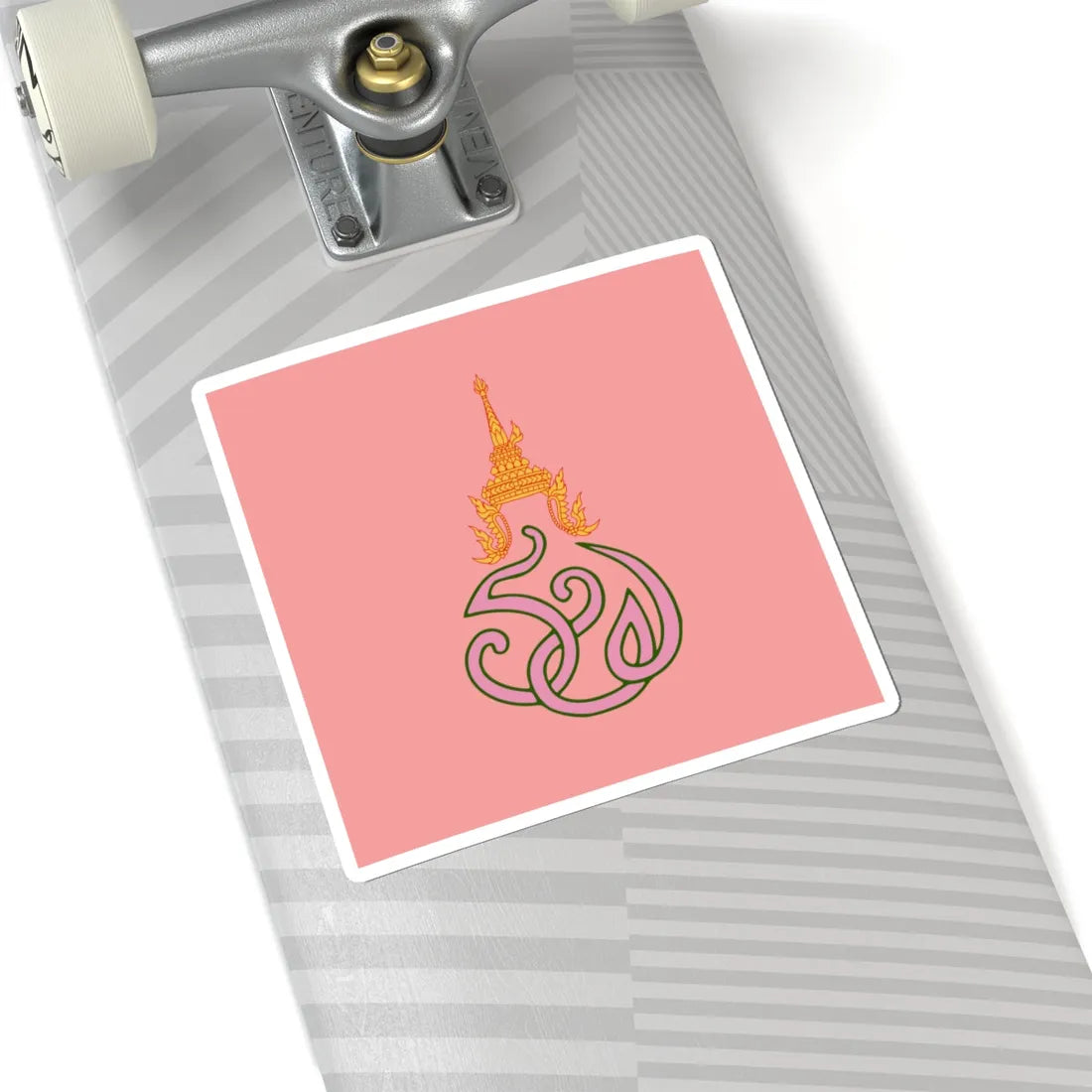 Royal flag of Queen Rambhai Barni (Thailand) STICKER Vinyl Kiss-Cut Decal - The Sticker Space