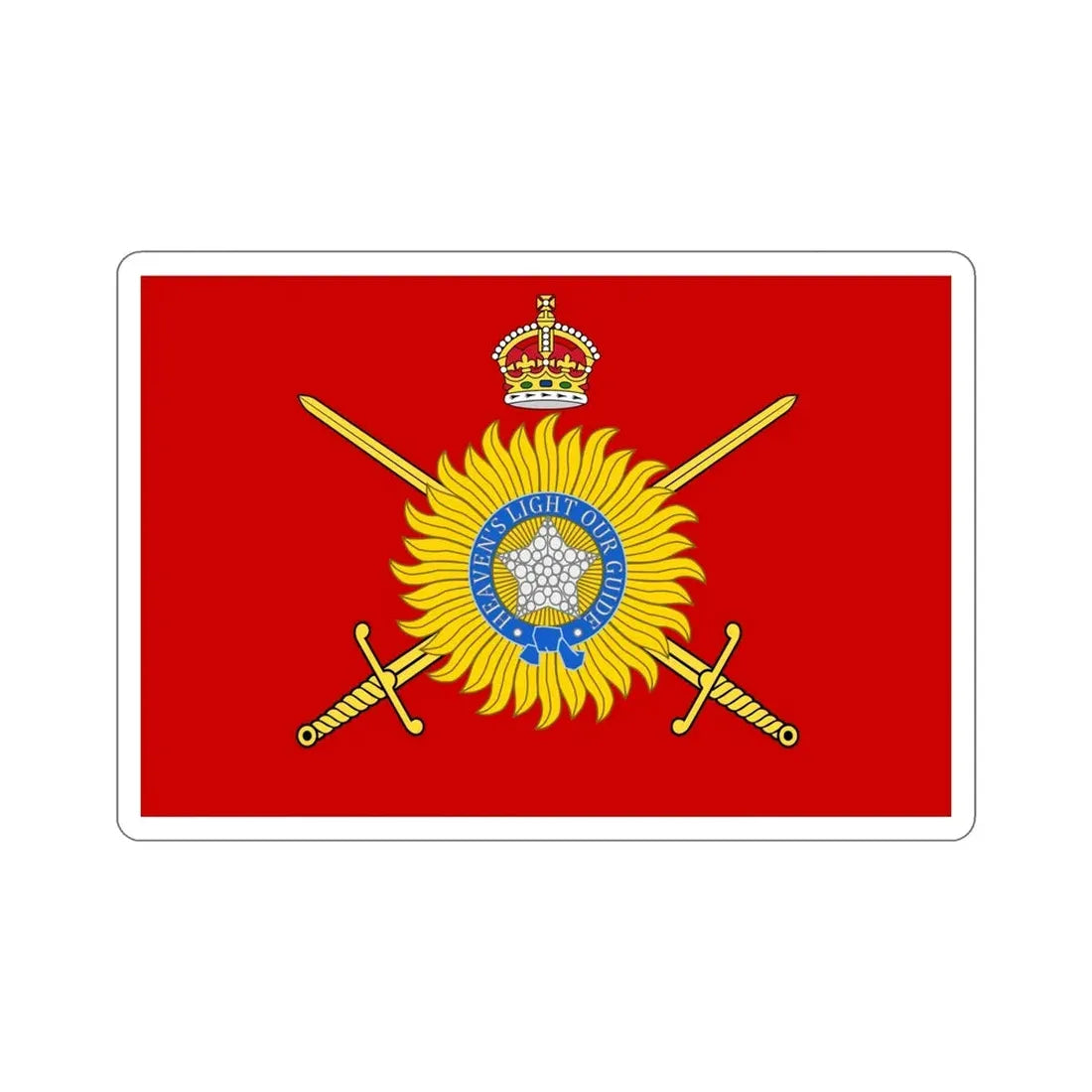 Royal Indian Army Flag (India) STICKER Vinyl Die-Cut Decal - The Sticker Space